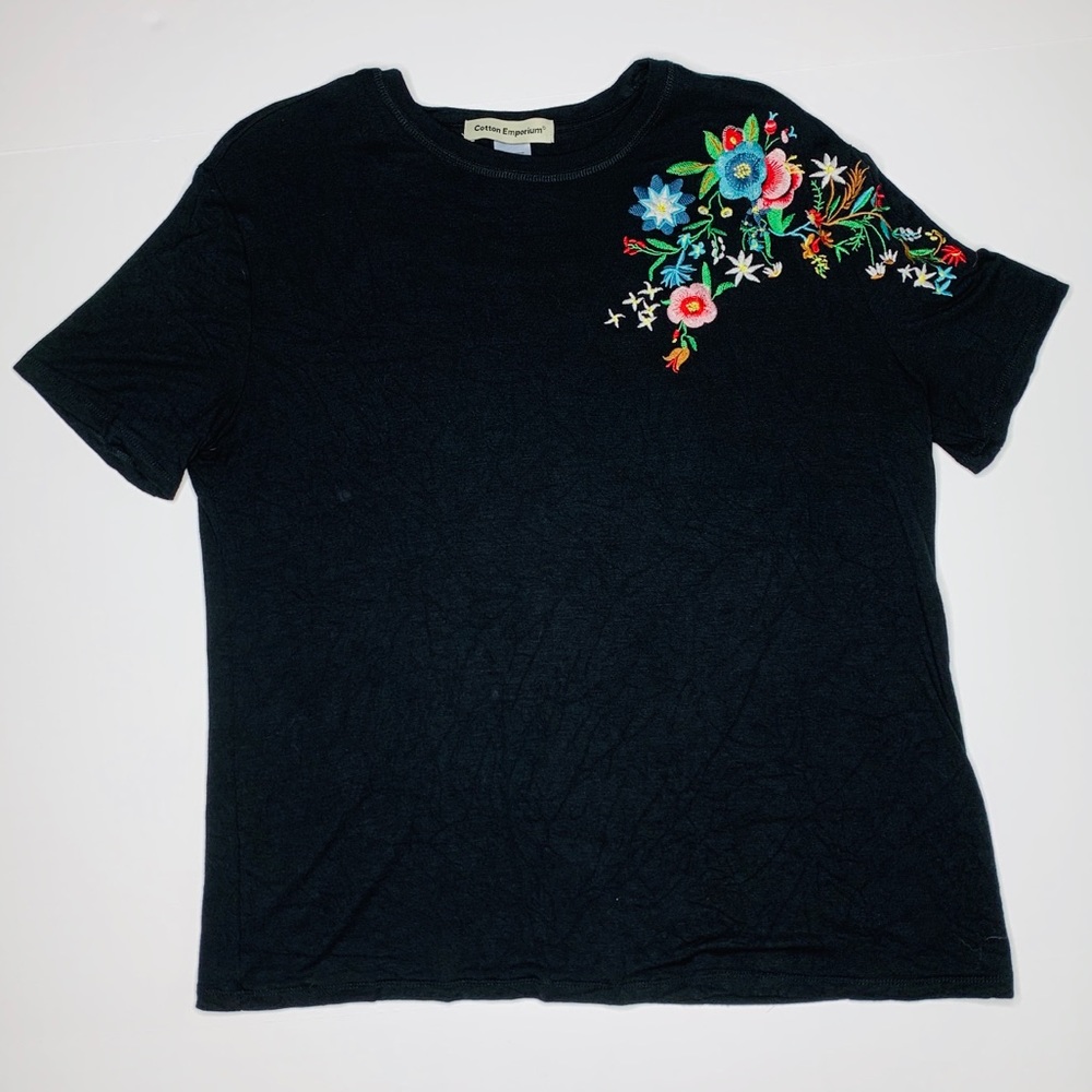 Cotton Emporium Embroidered Shirt